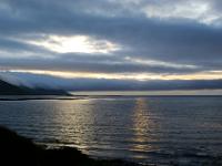Die Sonne kämpft sich durch Wolken - Co. Clare